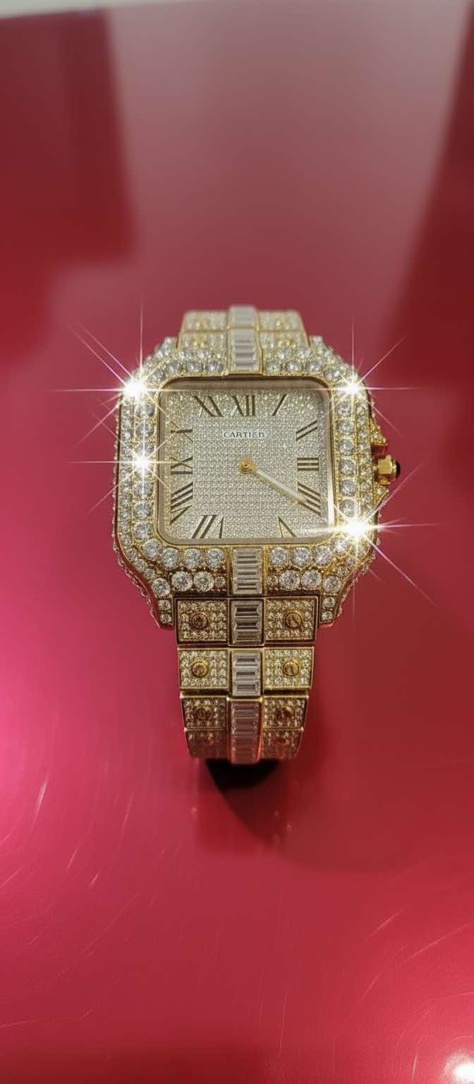 Mens Diamond Watch